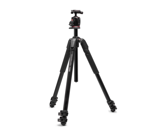 Manfrotto 055XPRO3 Alu Black z głowicą MHXPRO Arca-Swiss - 1486310 - zdjęcie